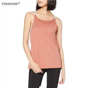 Îngust umăr Centura Low Neck Yoga Tank